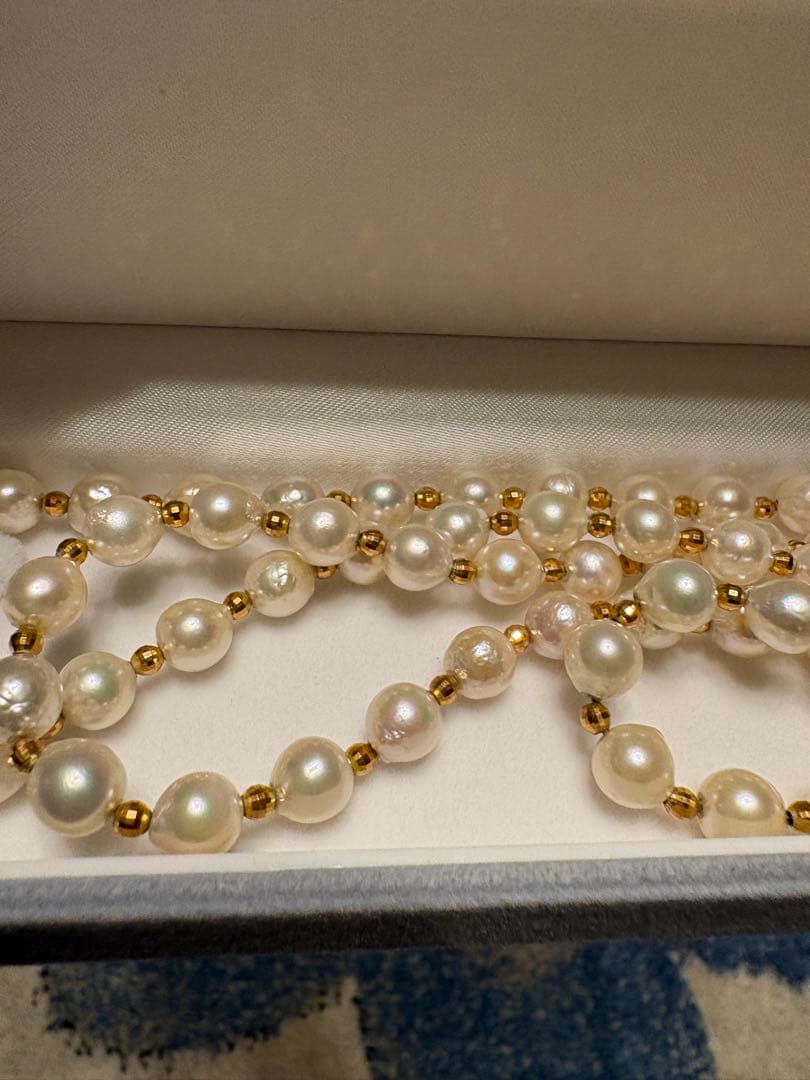 パールネックレス あこや パックマン