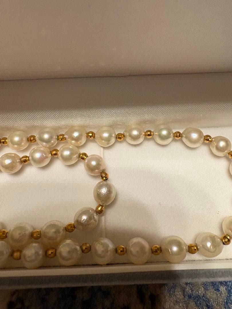 パールネックレス あこや パックマン