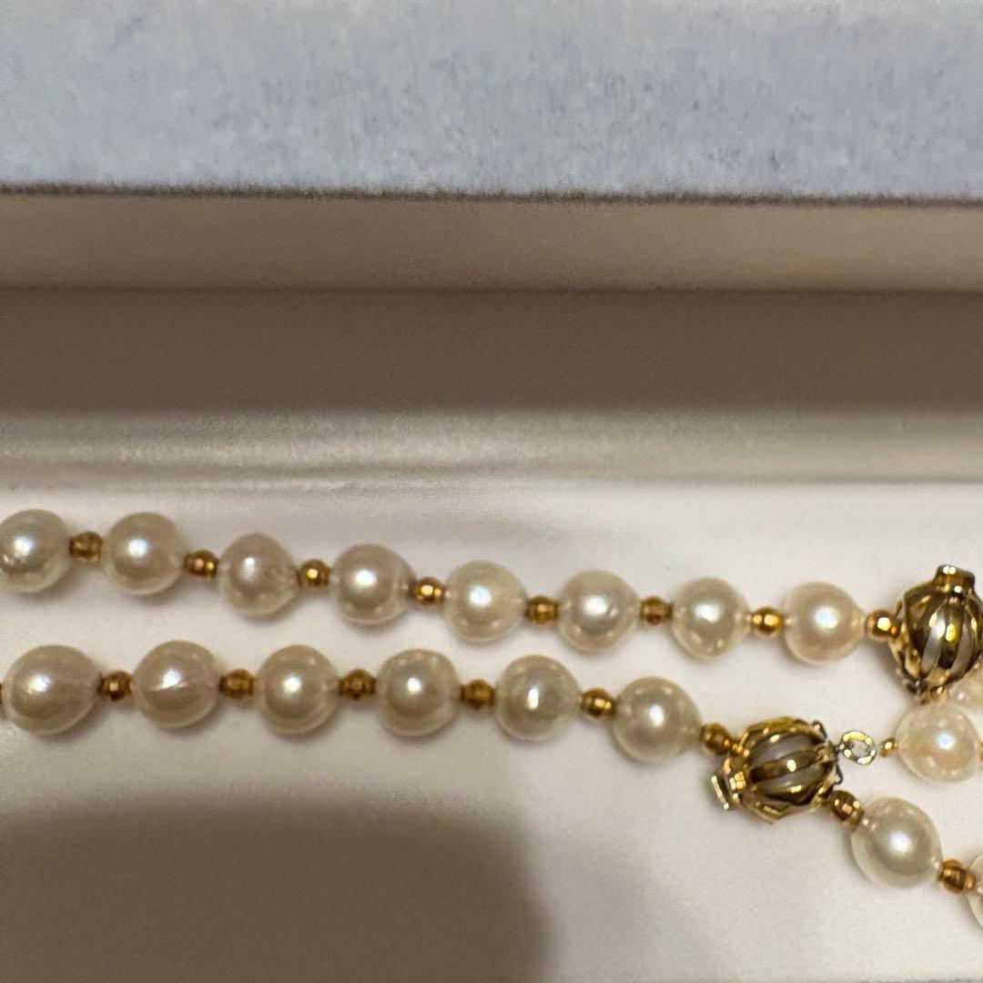 パールネックレス あこや パックマン