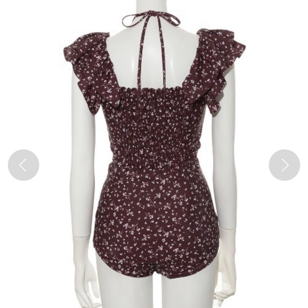 フレイアイディー　フリルブラウスセパレートスイムウェア