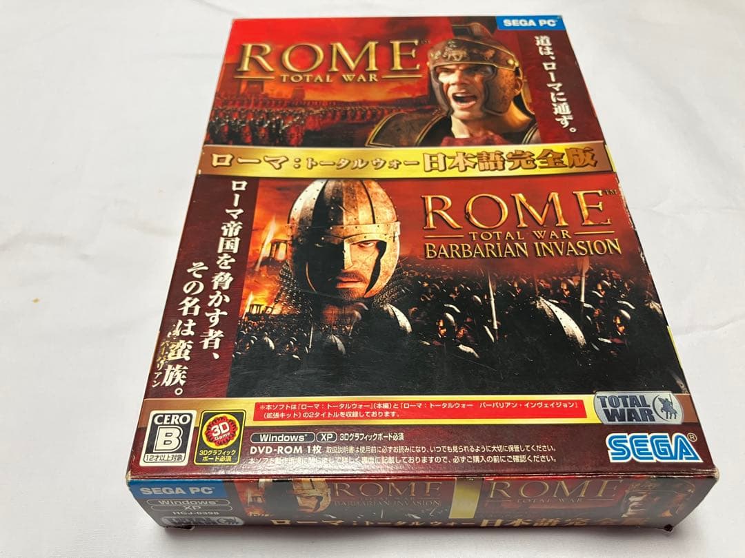 PCゲーム/Windows/ROME:TotalWar日本語完全版