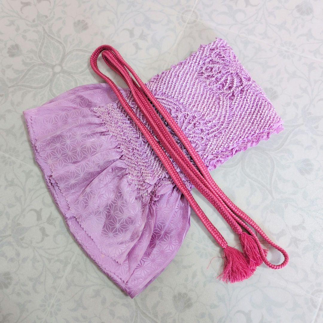 訪問着　フルセット　着物　正絹　花　鳥　カラフル　トールサイズ　おしゃれ　F4