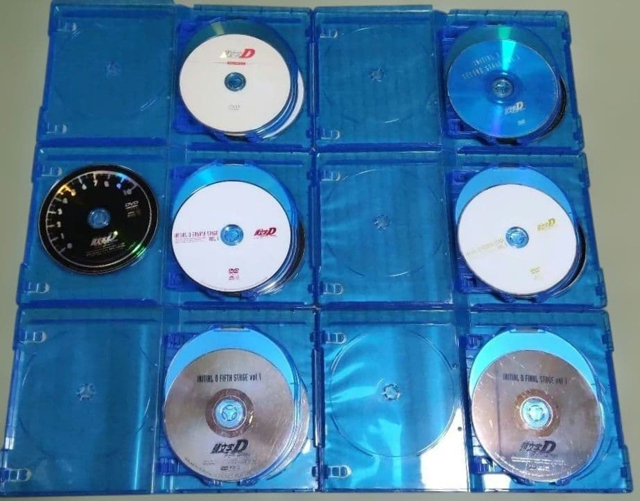 頭文字D イニシャルDシリーズ　DVD全41巻セット