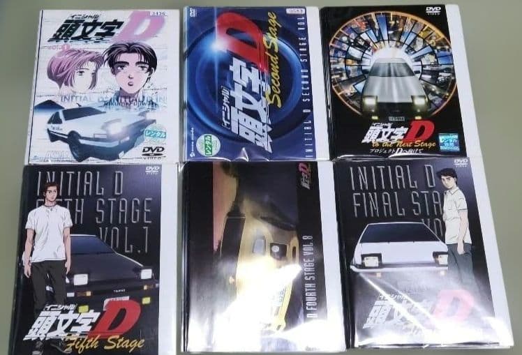 頭文字D イニシャルDシリーズ　DVD全41巻セット
