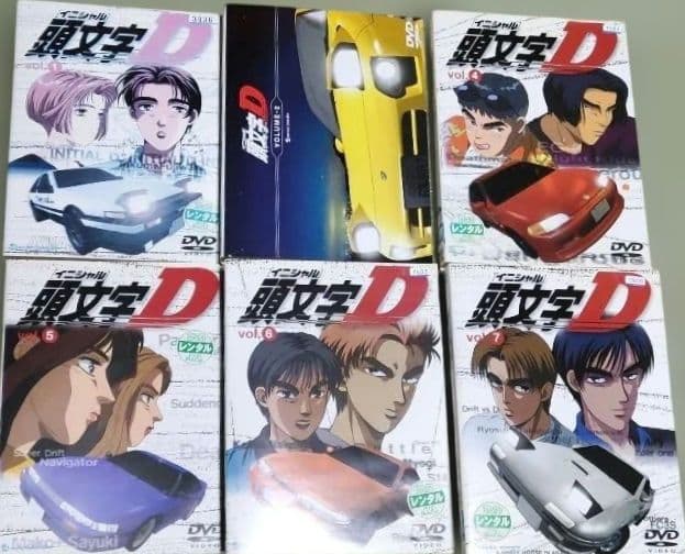 頭文字D イニシャルDシリーズ　DVD全41巻セット