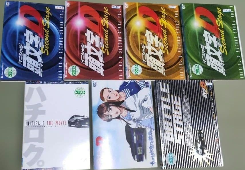 頭文字D イニシャルDシリーズ　DVD全41巻セット