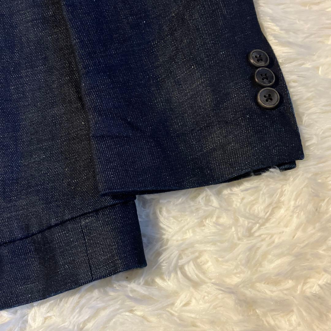 高級 PILGRIM TOMORROLAND テーラードジャケット デニム L