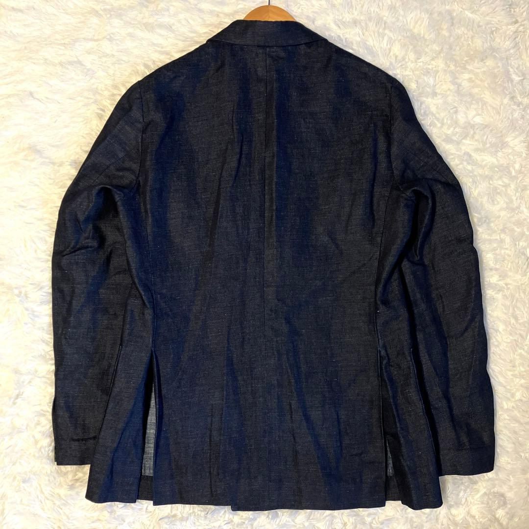 高級 PILGRIM TOMORROLAND テーラードジャケット デニム L