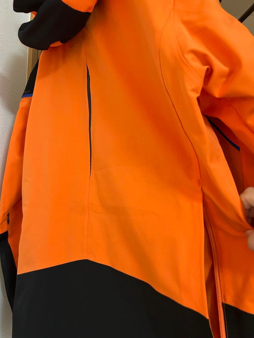 phenix スキーウェア オレンジ ブラック上のみ