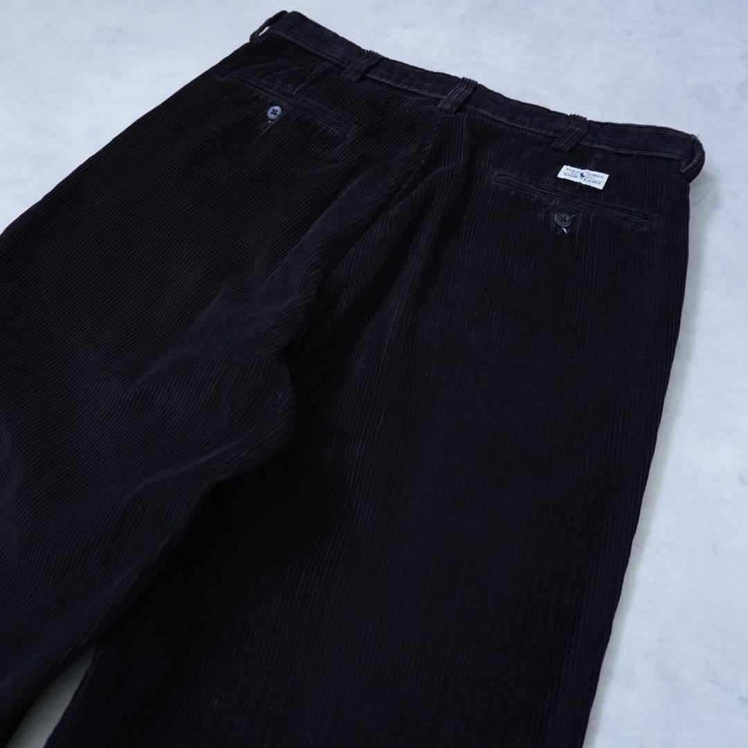 【90s】poloralphlaurenラルフローレン コーデュロイパンツW32