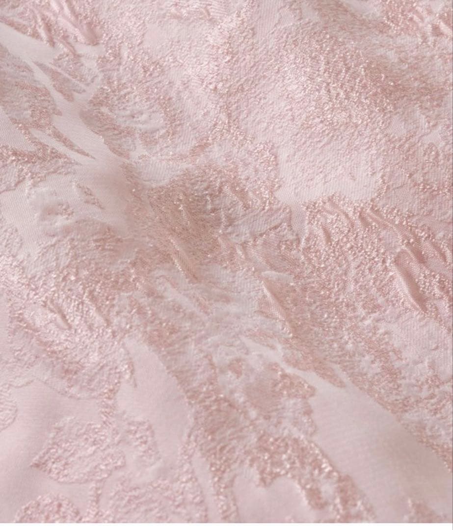 アンドレスドbubble sleeve jacquard dress MT新品