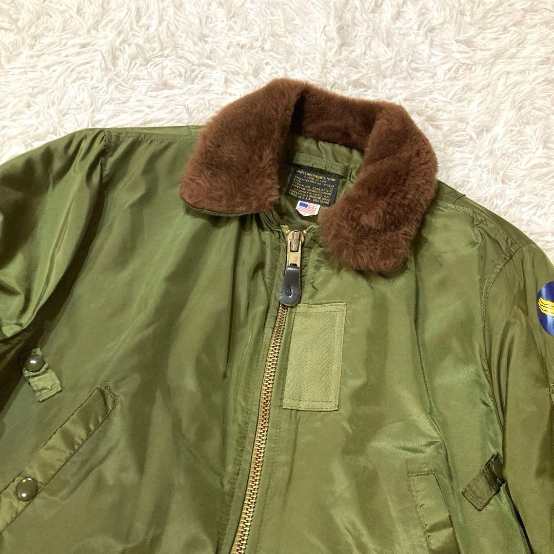 【希少サイズ42／米国製】SPIEWAK B-15C フライトジャケット