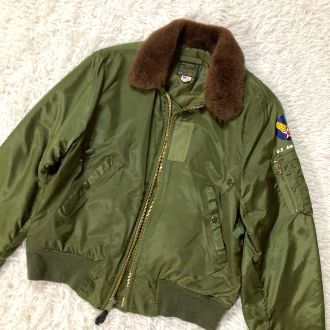 【希少サイズ42／米国製】SPIEWAK B-15C フライトジャケット