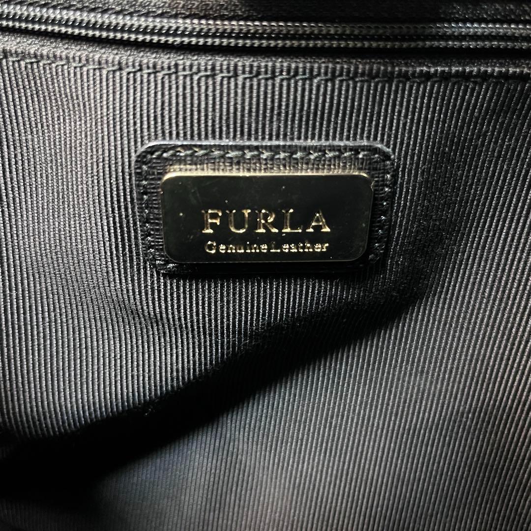 t31【美品】フルラ ビジネス トート バッグ A4サイズ ショルダー 入手困難