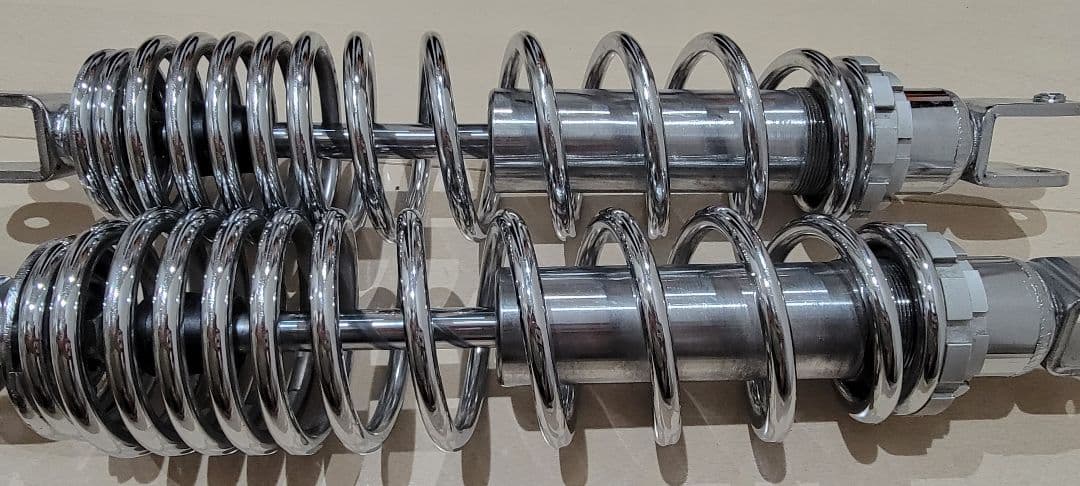 グランドマジェスティ用 DAYTONA ローダウンサスペンション メッキ