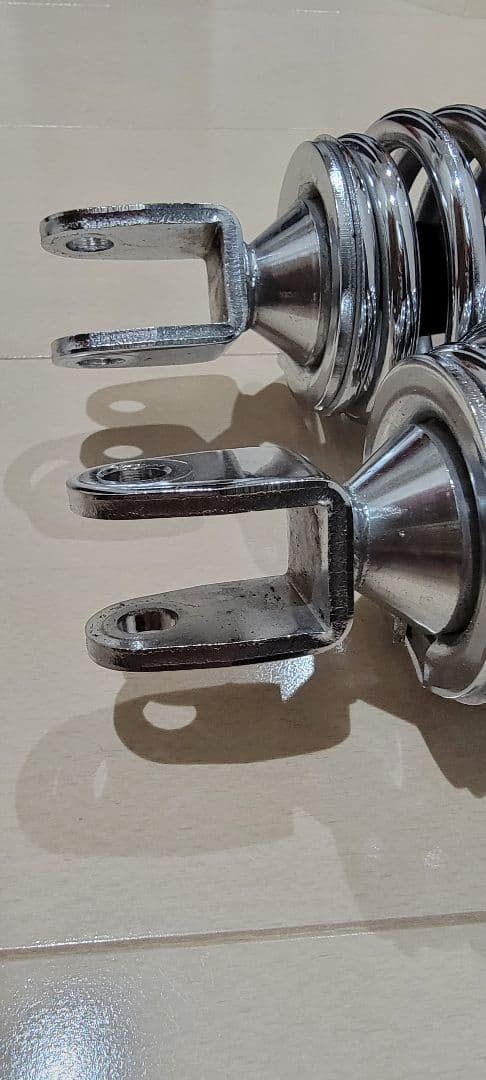 グランドマジェスティ用 DAYTONA ローダウンサスペンション メッキ