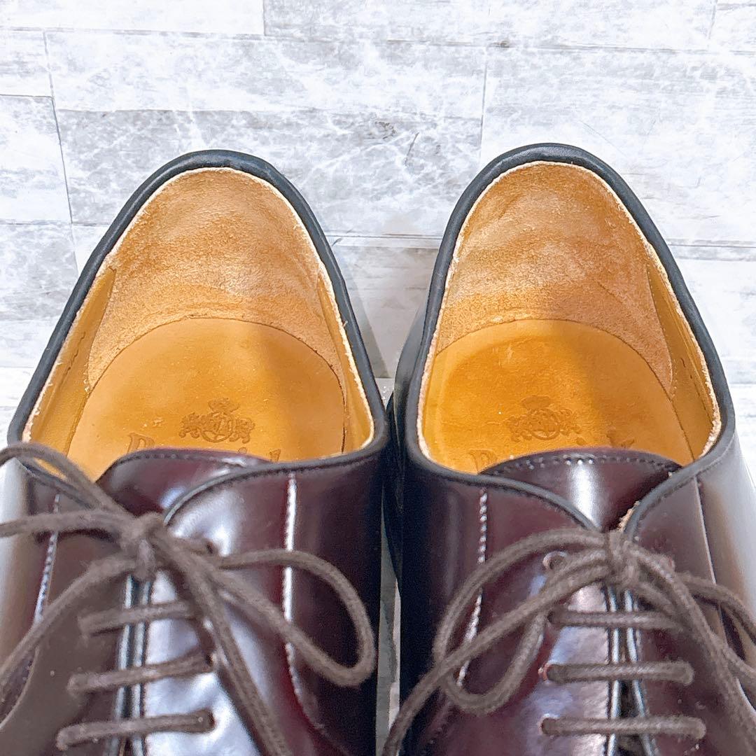 美品✨バーウィック プレーントゥ 3680 ダイナイトソール 革靴 8.5 茶
