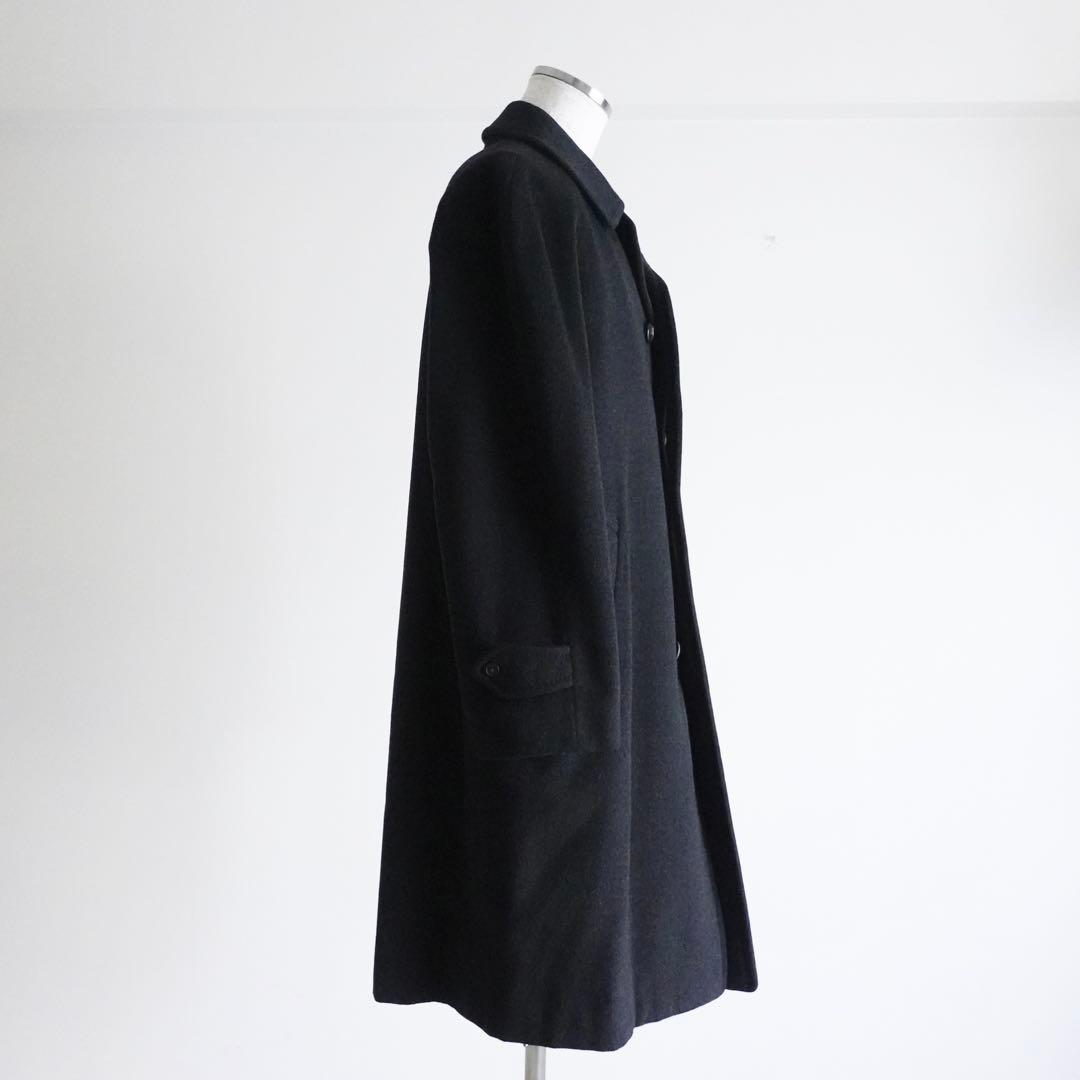 【極美品】Burberry’s カシミアラム　ステンカラーコート　チャコール