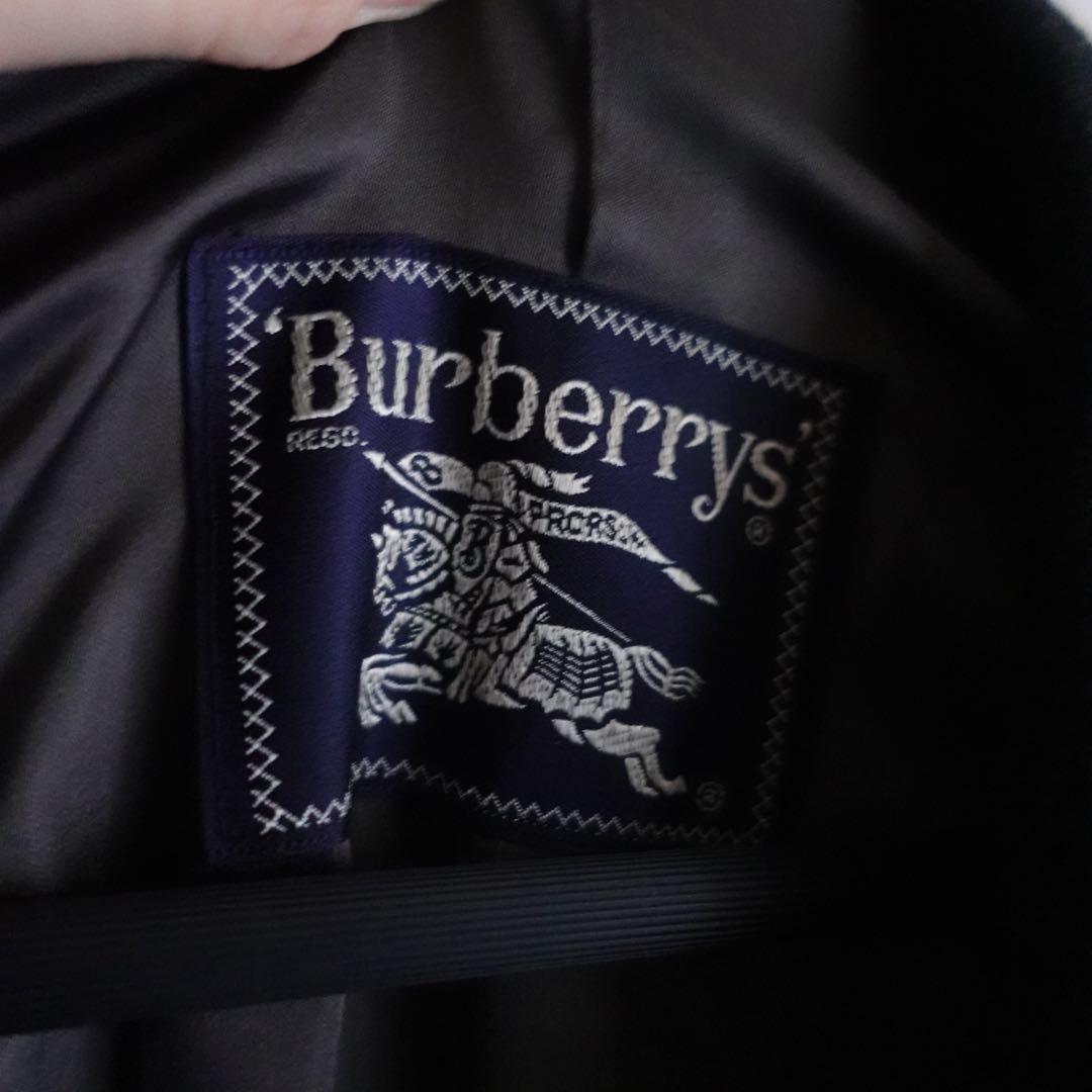【極美品】Burberry’s カシミアラム　ステンカラーコート　チャコール
