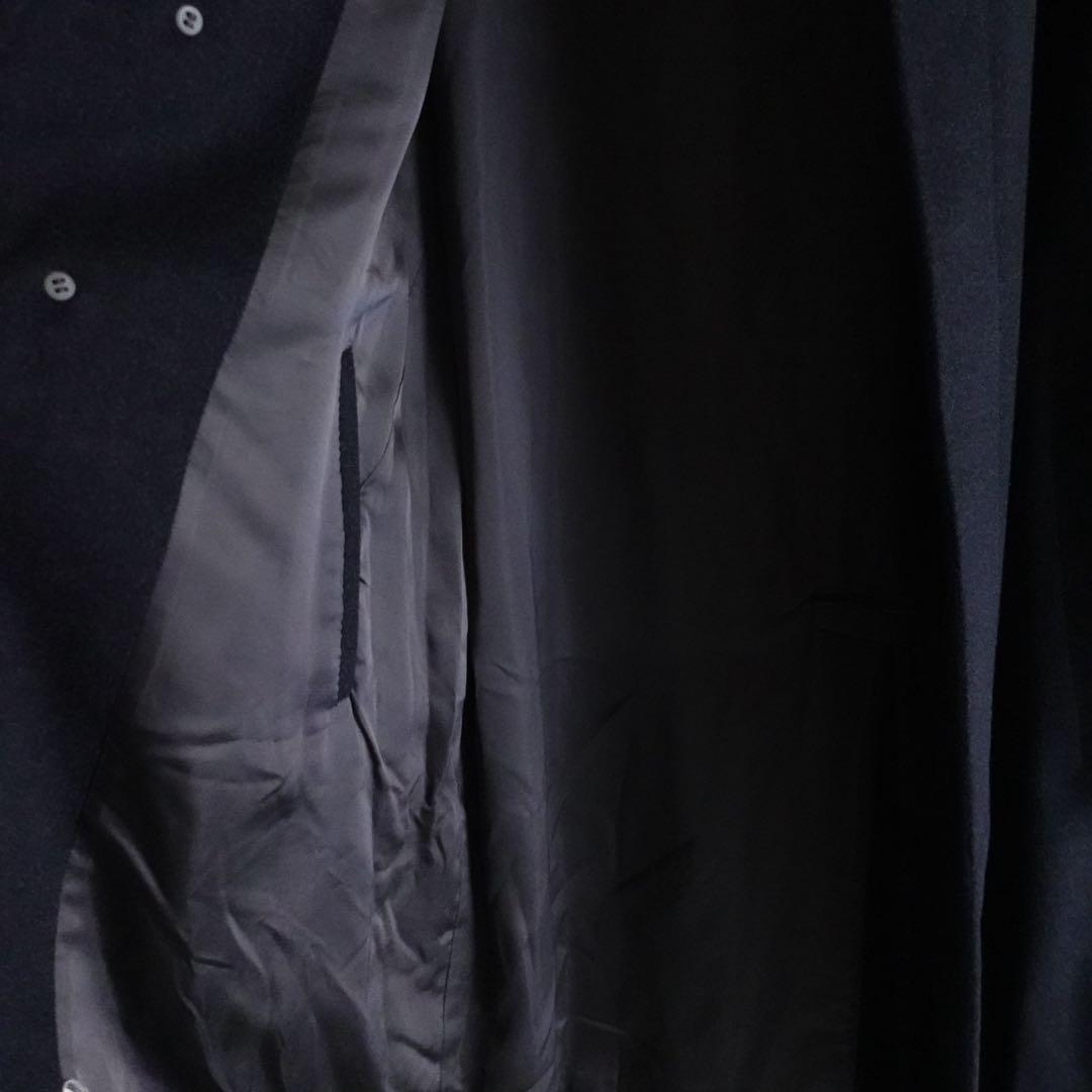 【極美品】Burberry’s カシミアラム　ステンカラーコート　チャコール