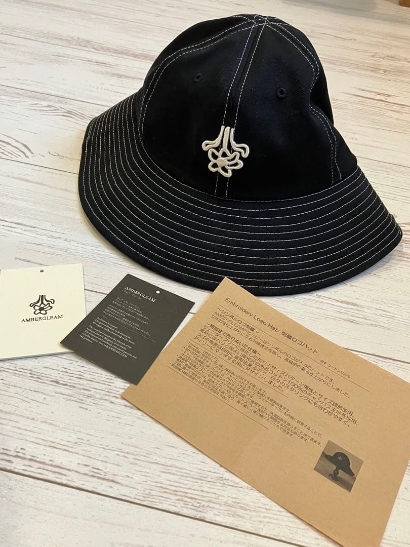 KZK 　AMBERGLEAM 刺繍ロゴハット　現在売切
