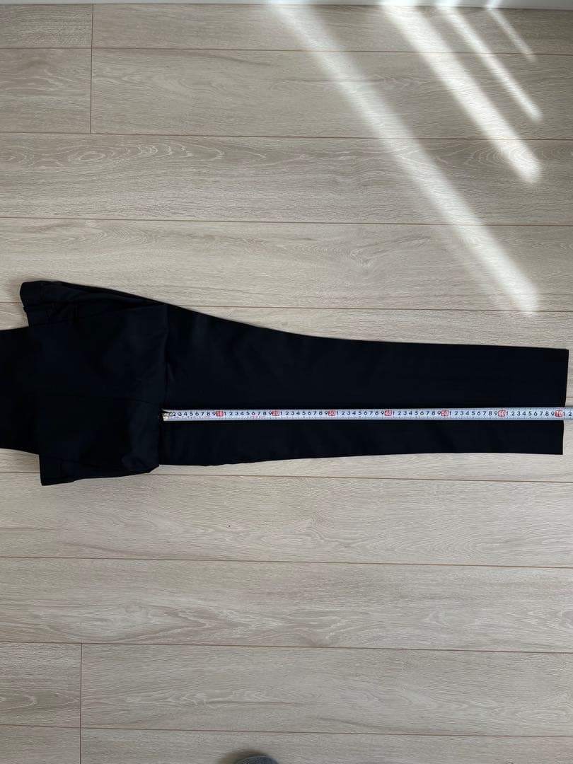 MICHEL ミッシェルクランスーツ 濃紺チェック（黒色）スリーピース