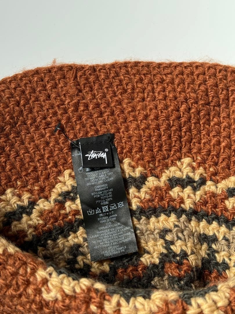 【美品】stussy バケットハット