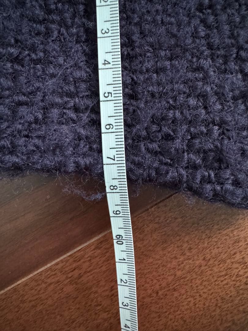 【はなこさま専用】ミナペルホネン　モヘアコート(裏地ほつれあり)