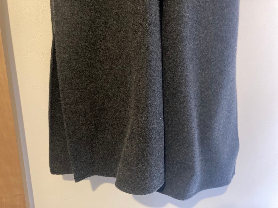 anuans リバーロングチェスターコート （CHARCOALGREY）