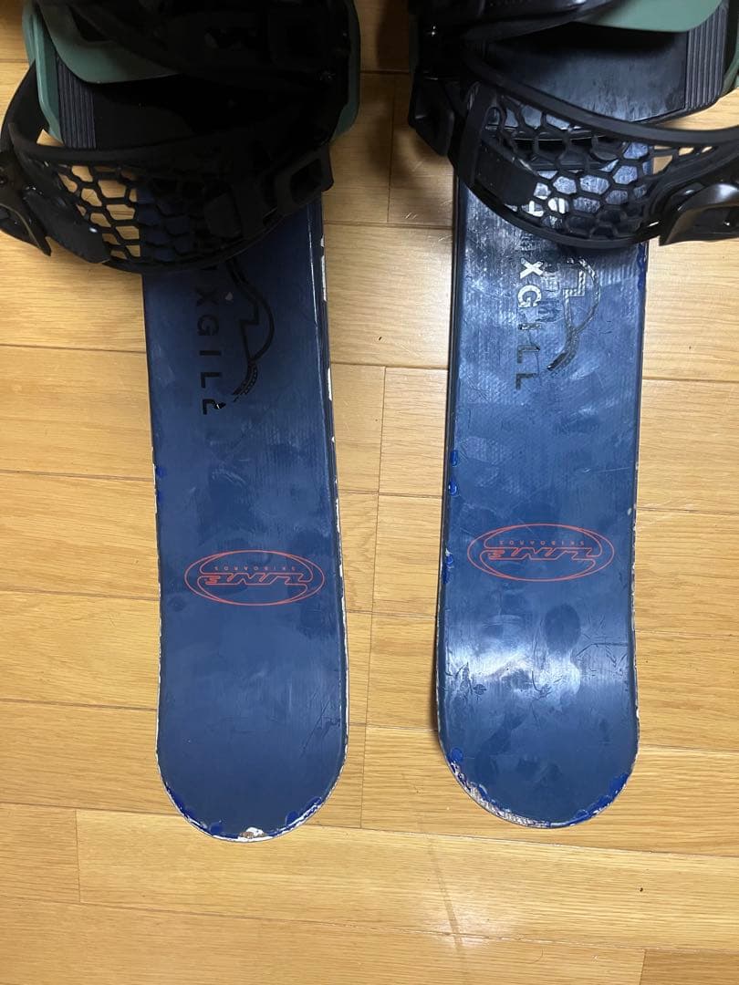 LINE Supermatic スキー板 バインディング付き