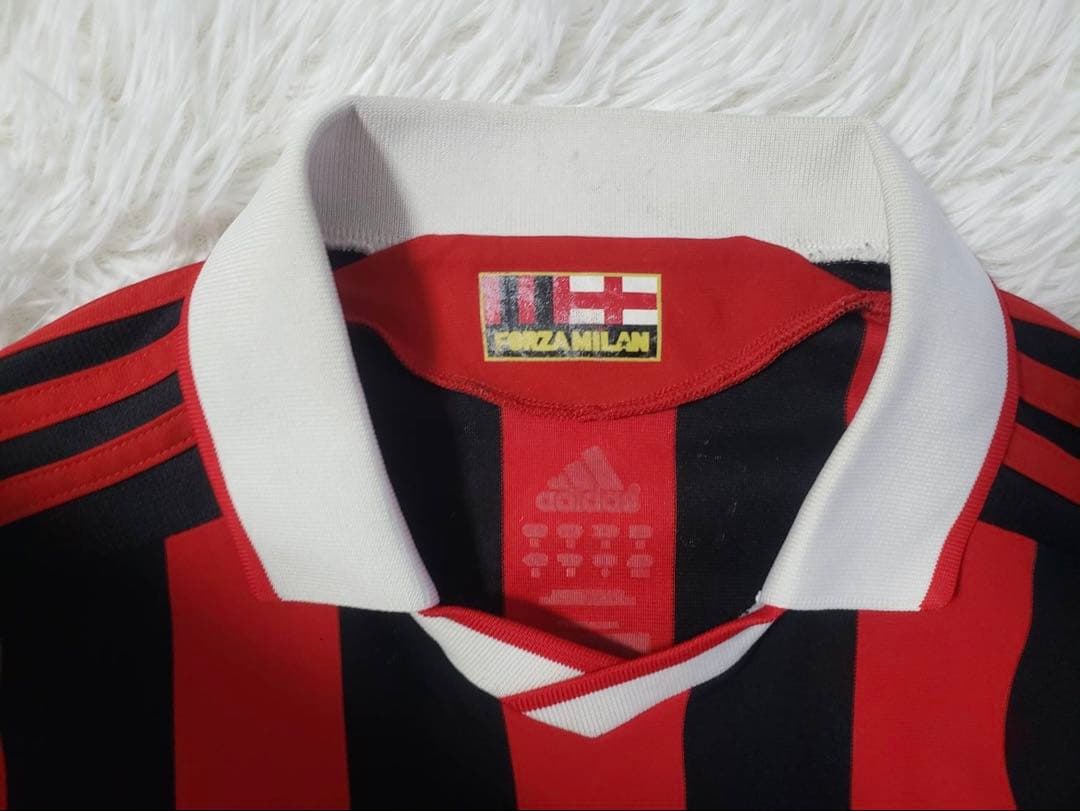 ACミラン 09/10 ホームユニフォームadidas 長袖