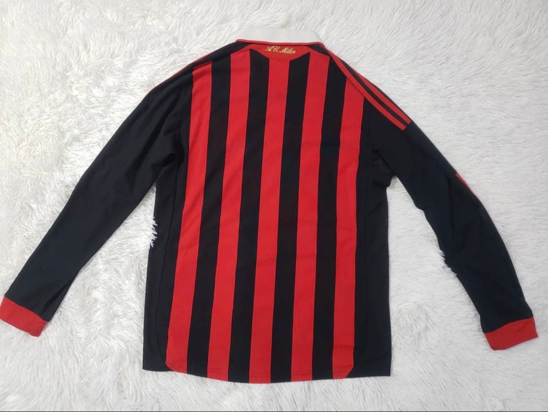 ACミラン 09/10 ホームユニフォームadidas 長袖