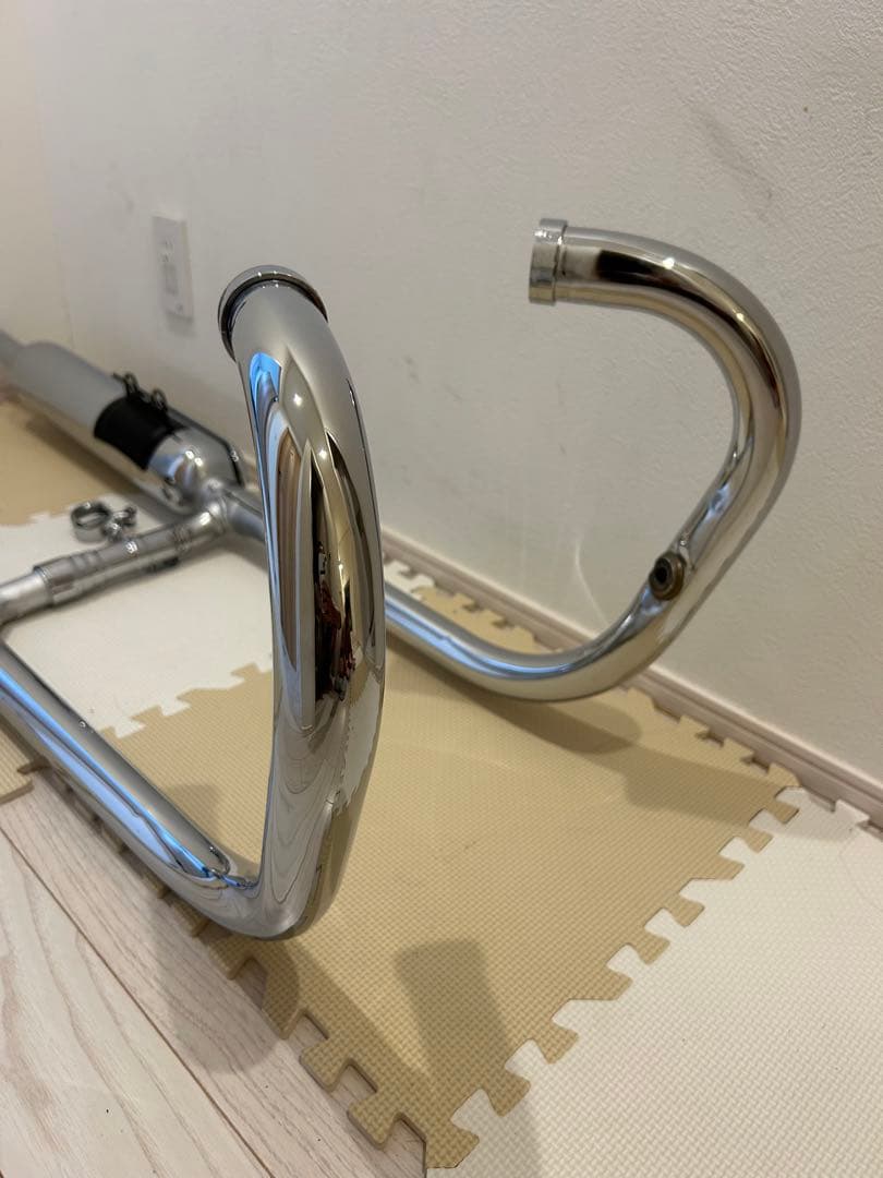 カワサキ 2024年モデルより取外し　メグロ800 K3 w800 純正マフラー