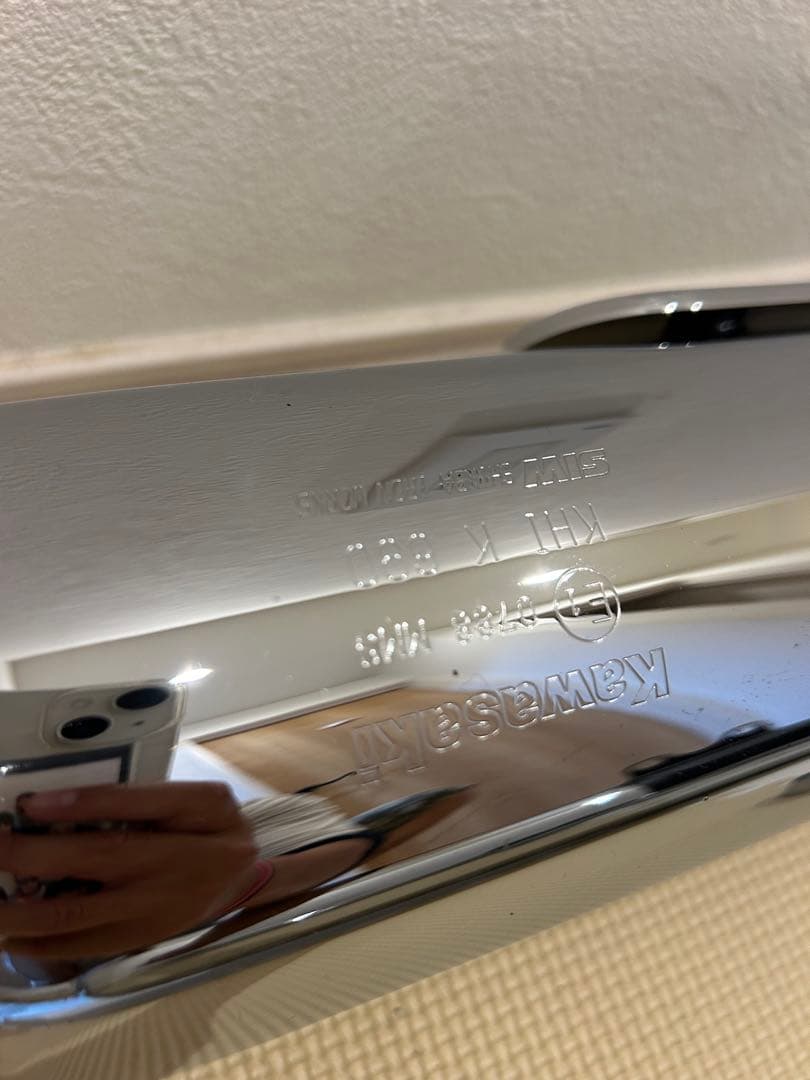 カワサキ 2024年モデルより取外し　メグロ800 K3 w800 純正マフラー