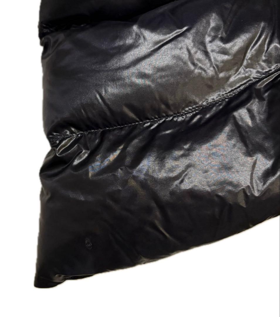 【稀少】MONCLER モンクレール ダウンポンチョ ケープ ブラック 00