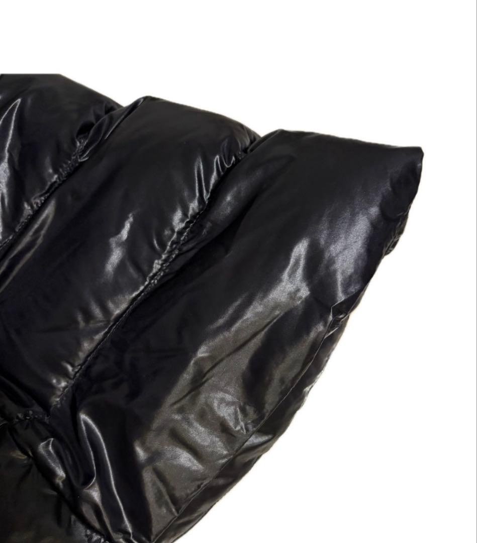 【稀少】MONCLER モンクレール ダウンポンチョ ケープ ブラック 00