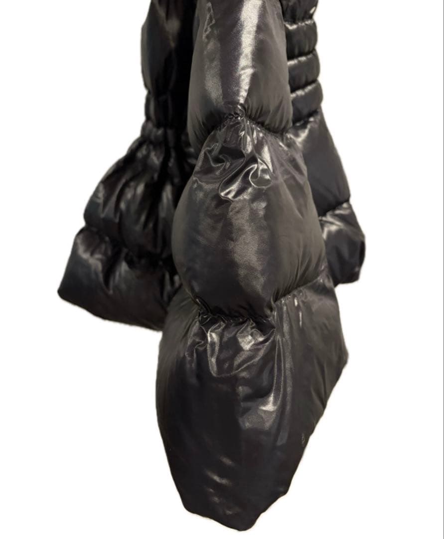 【稀少】MONCLER モンクレール ダウンポンチョ ケープ ブラック 00