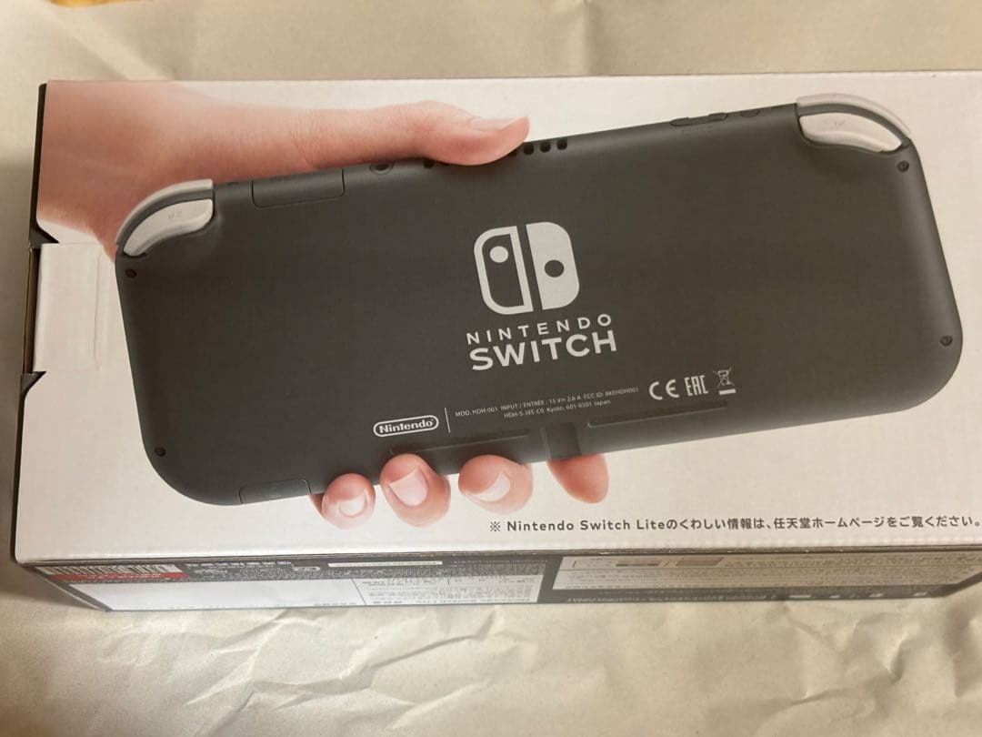 Nintendo Switch lite 本体　新品　グレー