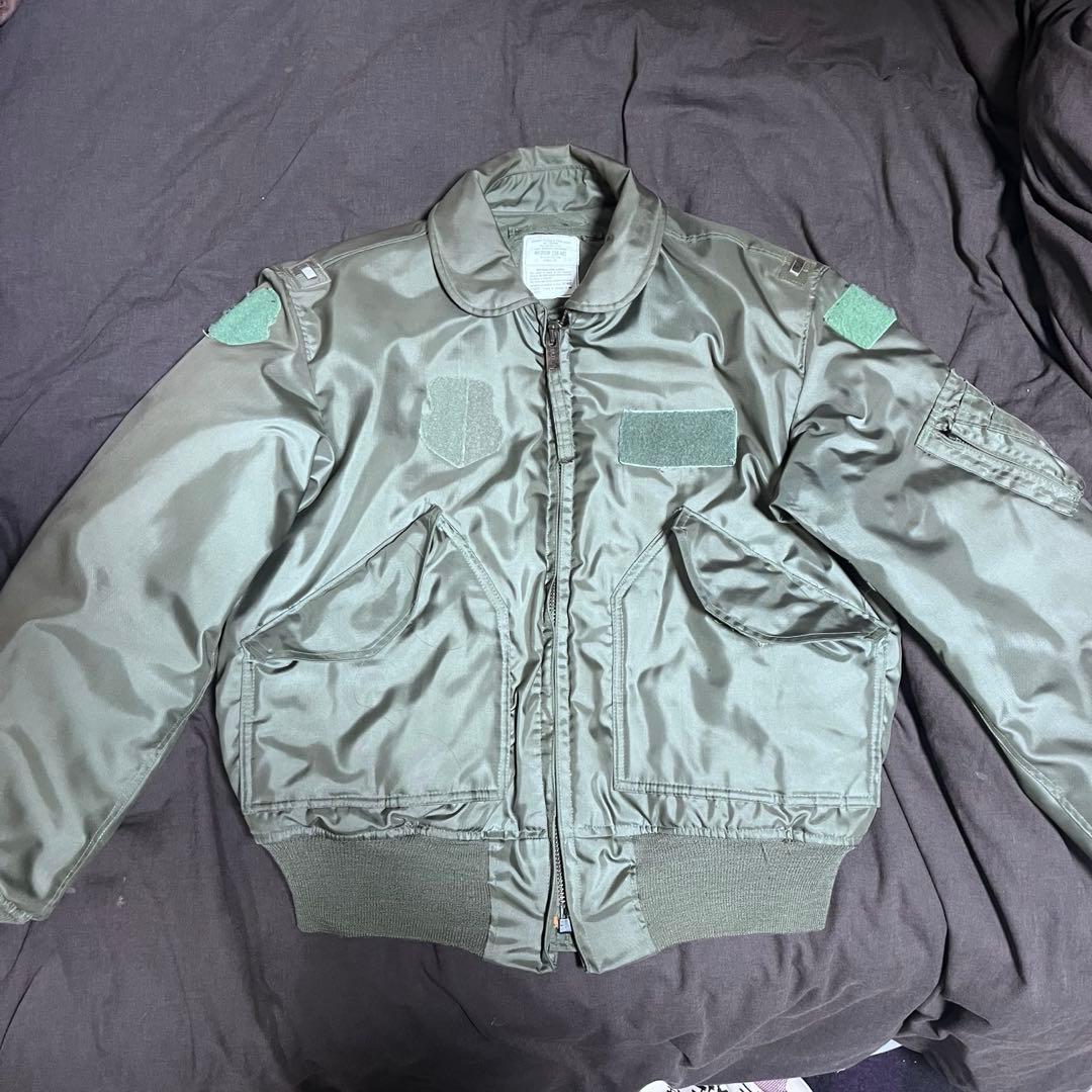 米軍実物 CWU-45/P MEDIUM 極美品　パッチ跡有り 80s