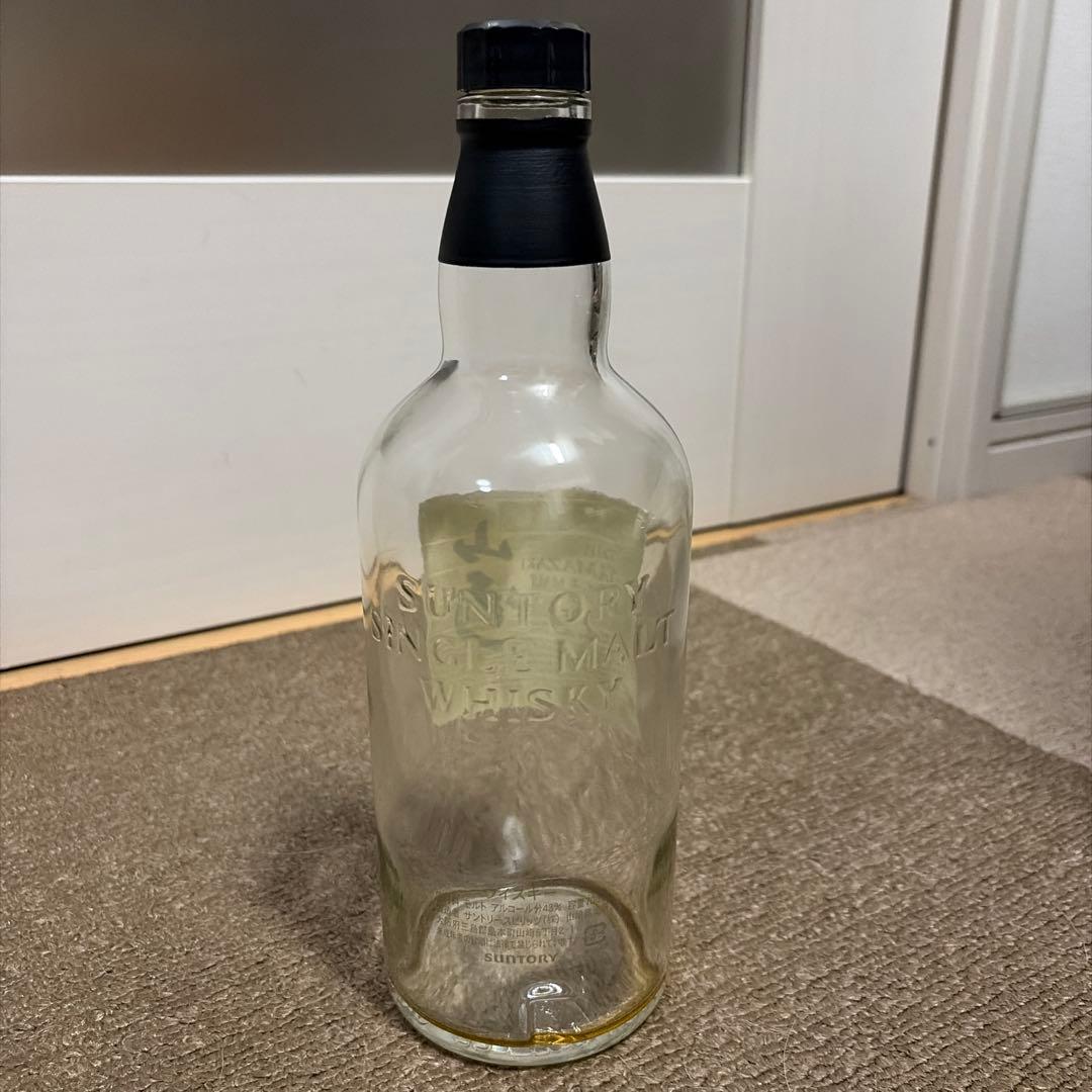 山崎 25年 シングルモルトウイスキー 空瓶