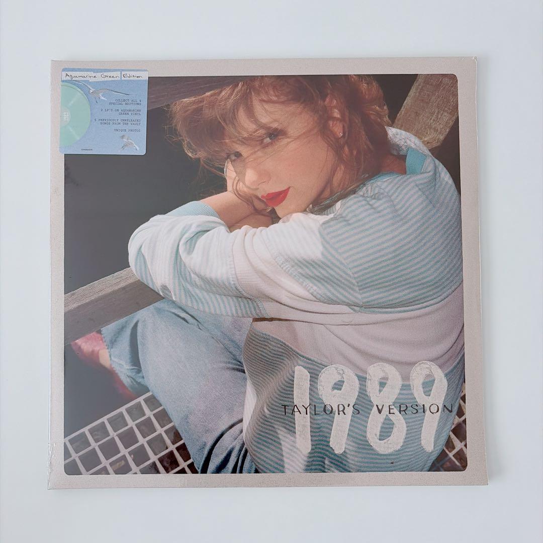 新品 Taylor Swift 1989 LP レコード アクアマリン・グリーン