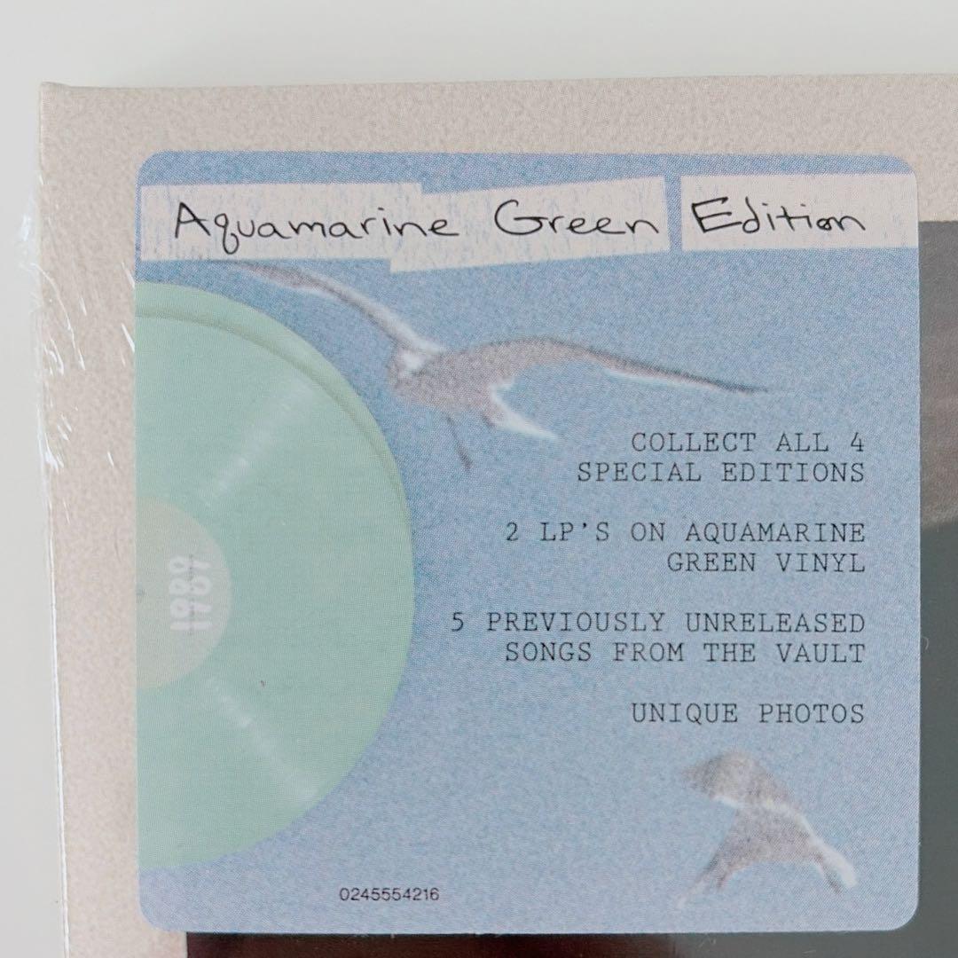 新品 Taylor Swift 1989 LP レコード アクアマリン・グリーン