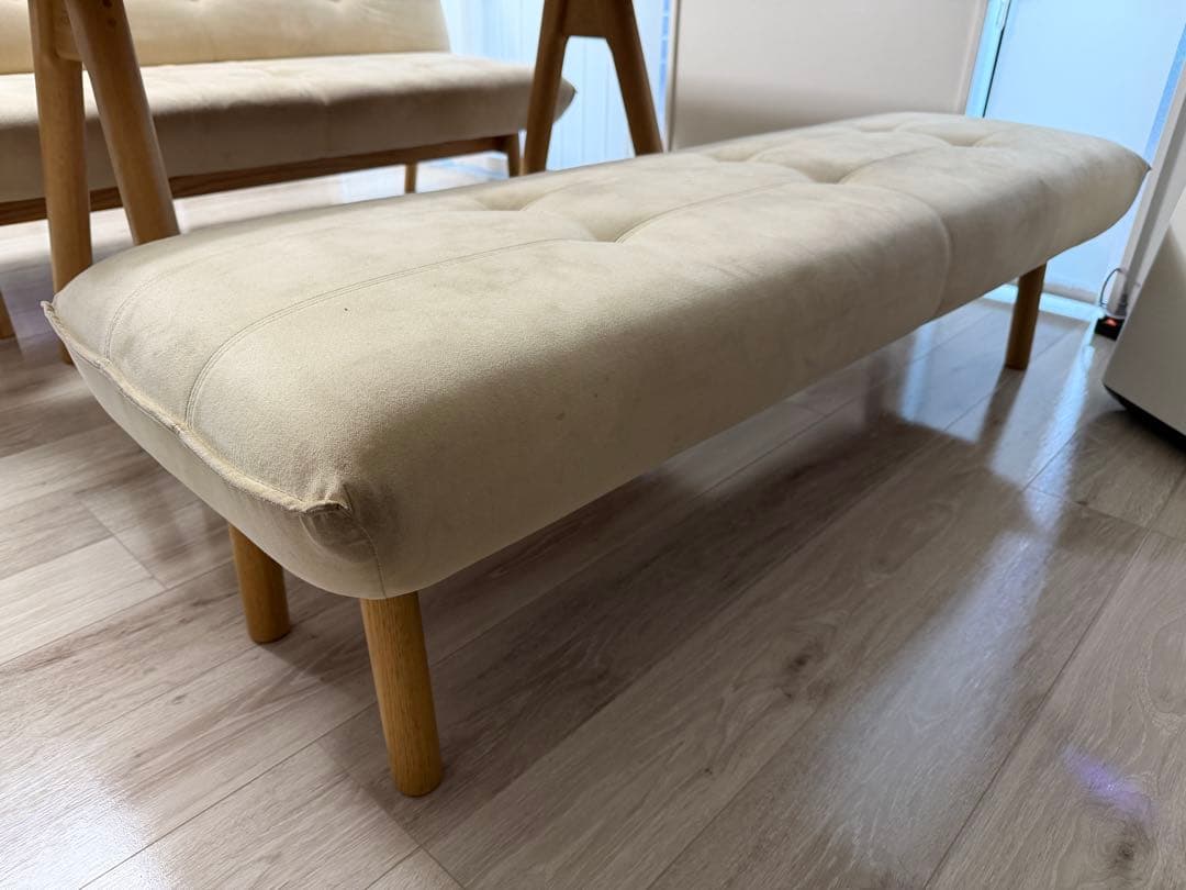 浜本工芸 リビング ダイニング ベンチ背無