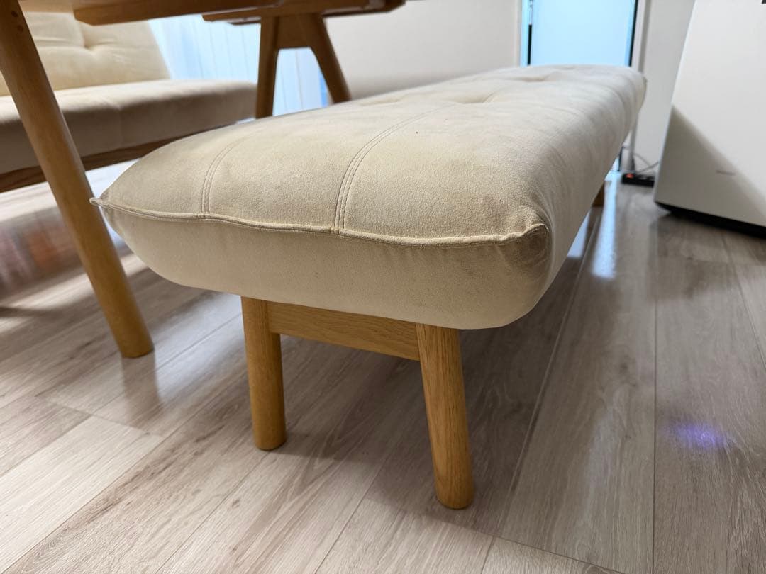 浜本工芸 リビング ダイニング ベンチ背無