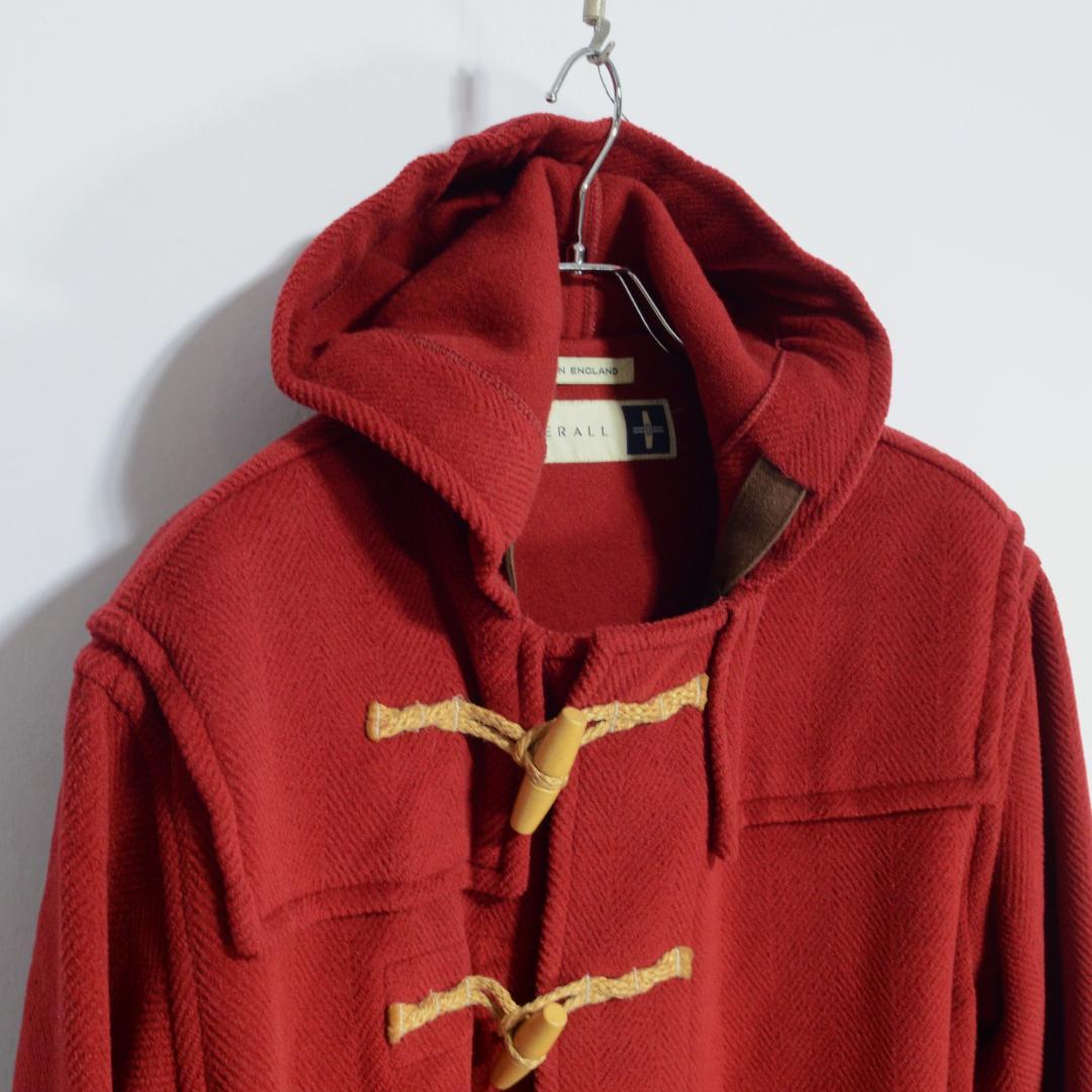 超極上希少品 グローバーオールモンティー ムーアブルック ダッフル 赤 XS