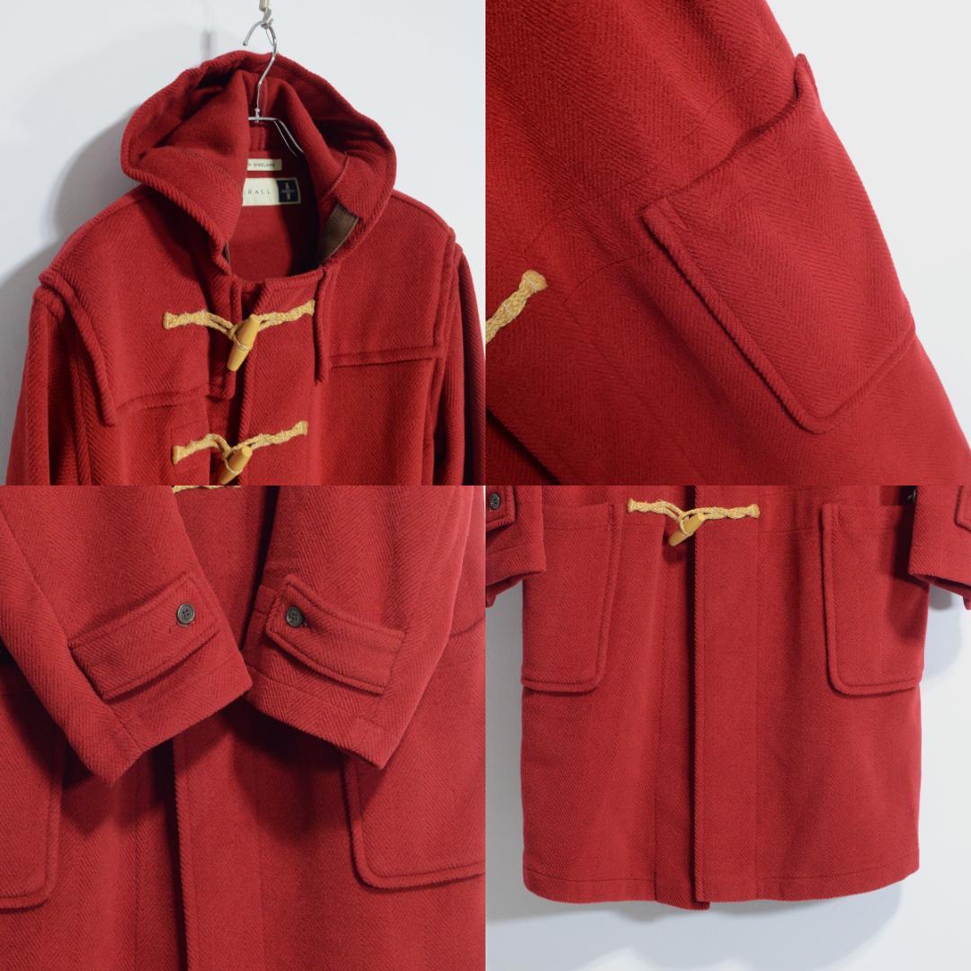 超極上希少品 グローバーオールモンティー ムーアブルック ダッフル 赤 XS