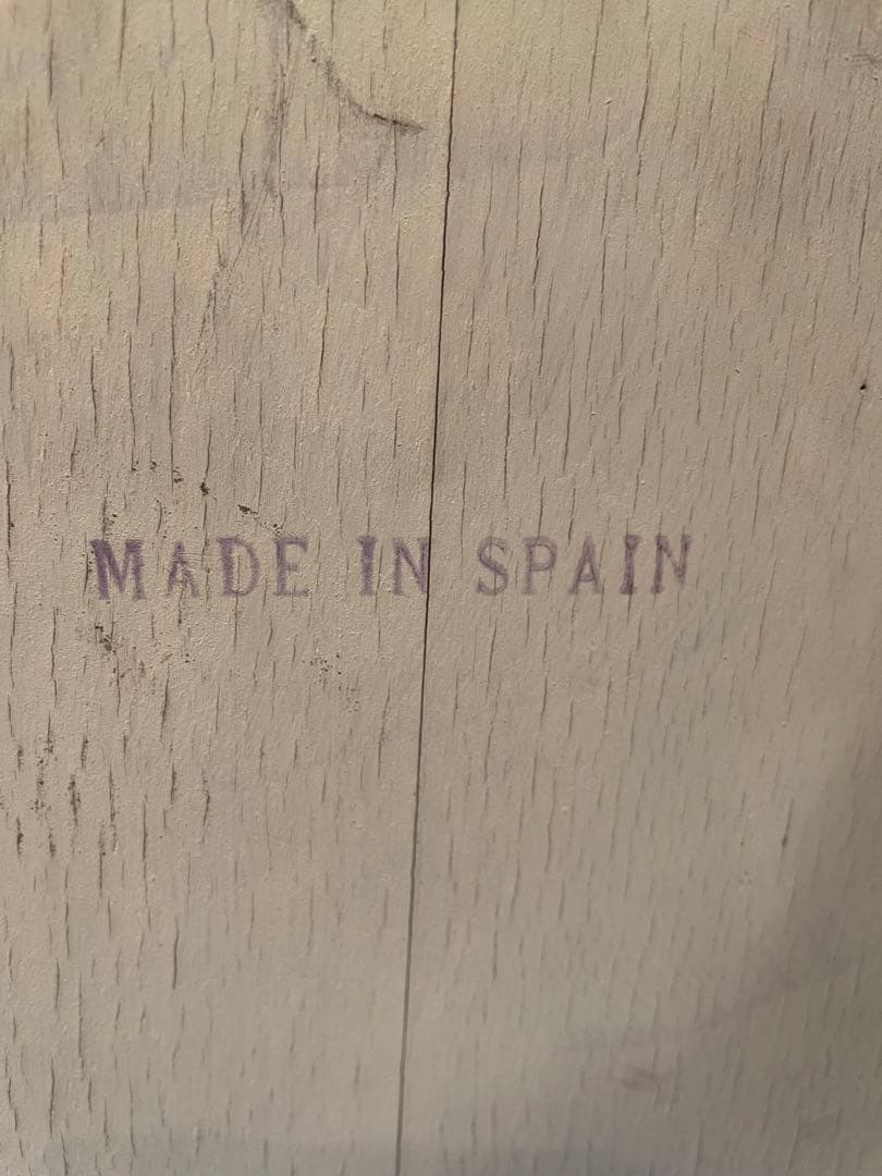 値下！スペイン製　トールペイント　大きめミラー