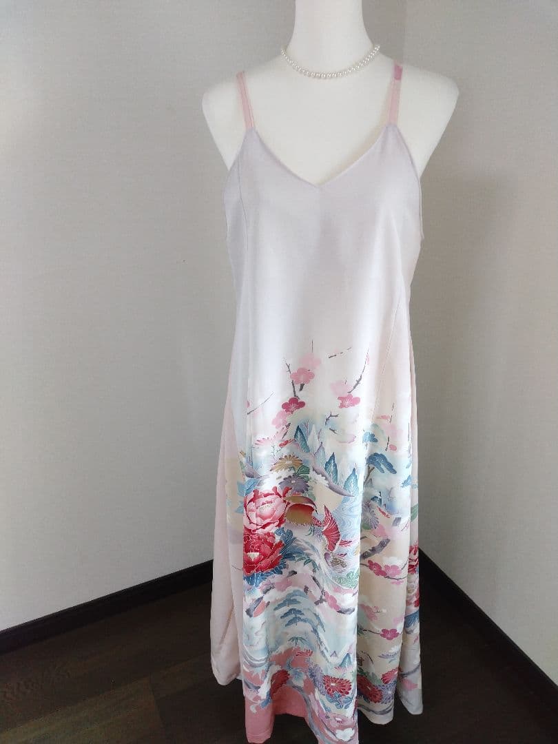 ミッチ ロングキャミソールワンピース