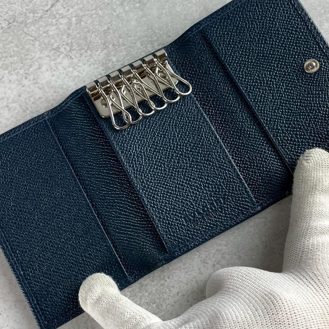 未使用✨IC搭載 BVLGARI ブルガリ マン ビーゼロワン 6連キーケース