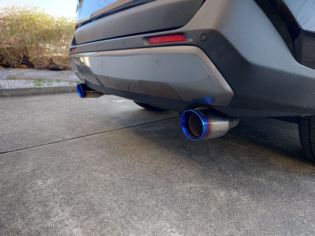 RAV4 ガナドール フルチタンマフラー　その①